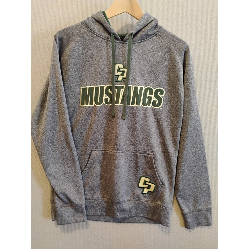 Champion Elite Hoodie Unisex Small Cal Poly Mustangs